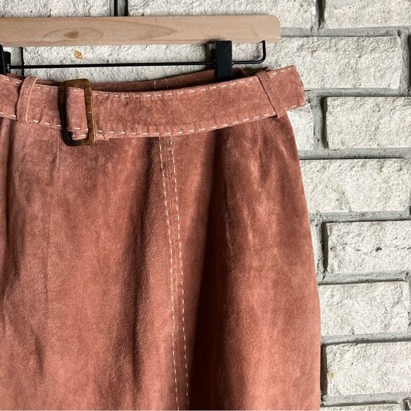 Vintage Suede Skirt - Picture 6 of 9